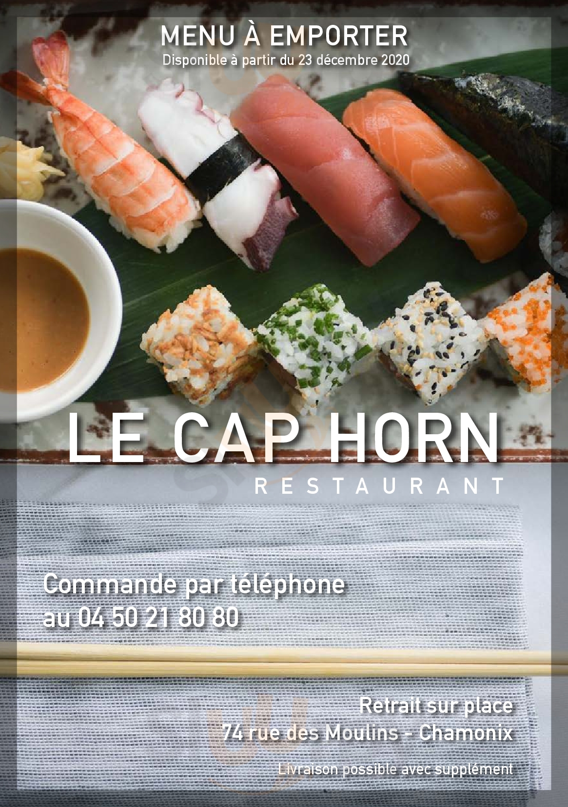 Le Caphorn Chamonix Menu - 1