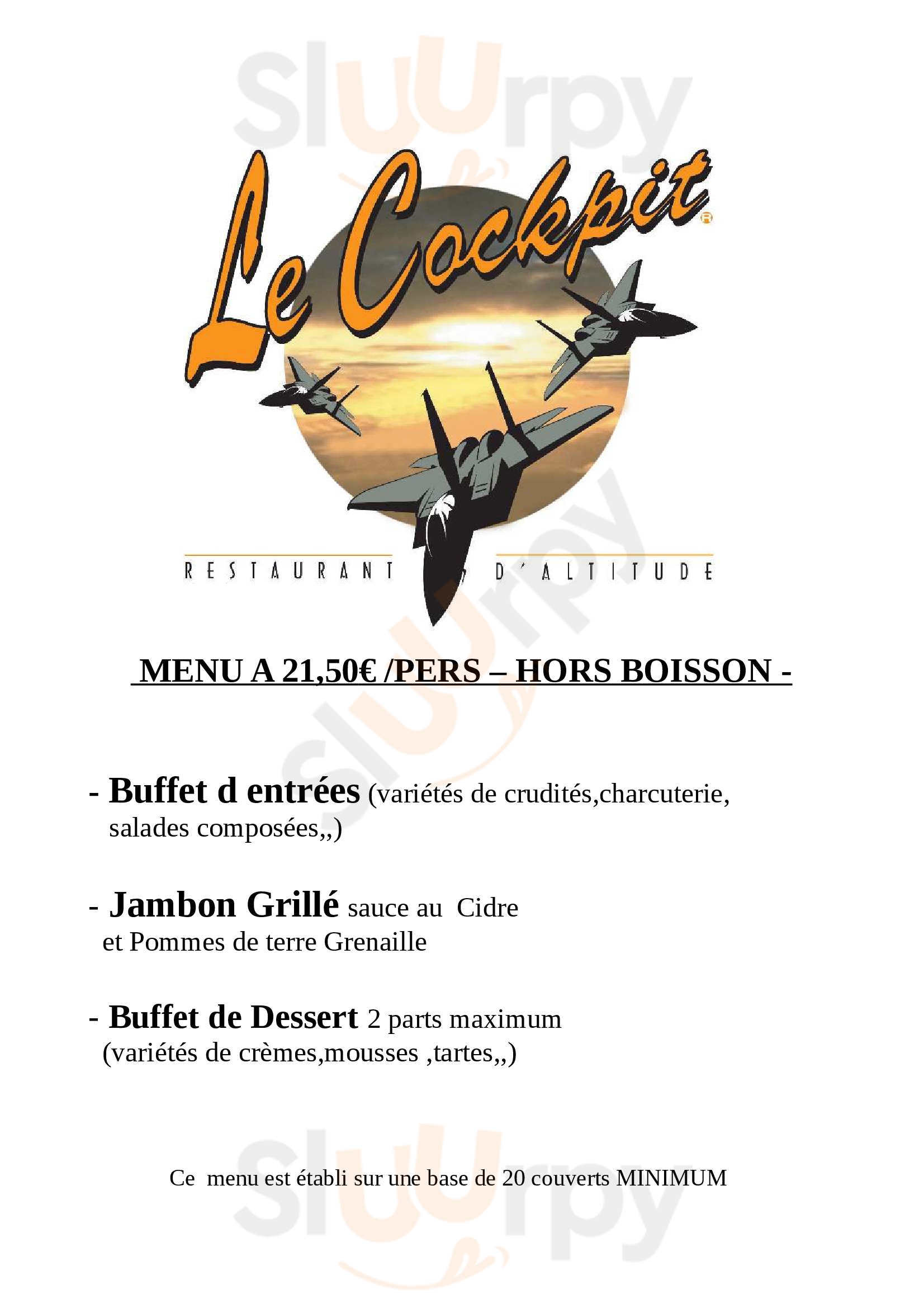 Main Menu - Le Cockpit