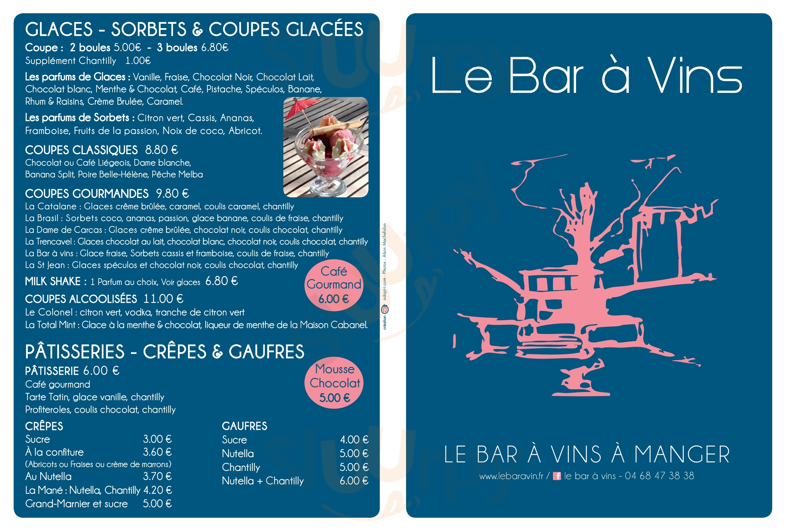 Le Bar A Vins Cité de Carcassonne Menu - 1