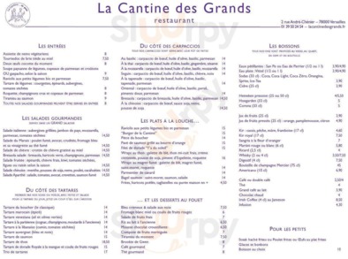 La Cantine Des Grands, Versailles