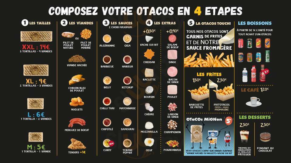 O'tacos Troyes Menu - 1