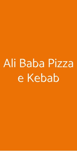 Marhaba Pizza Kebab, Torino