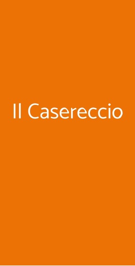 Il Casereccio, Trezzo sull'Adda