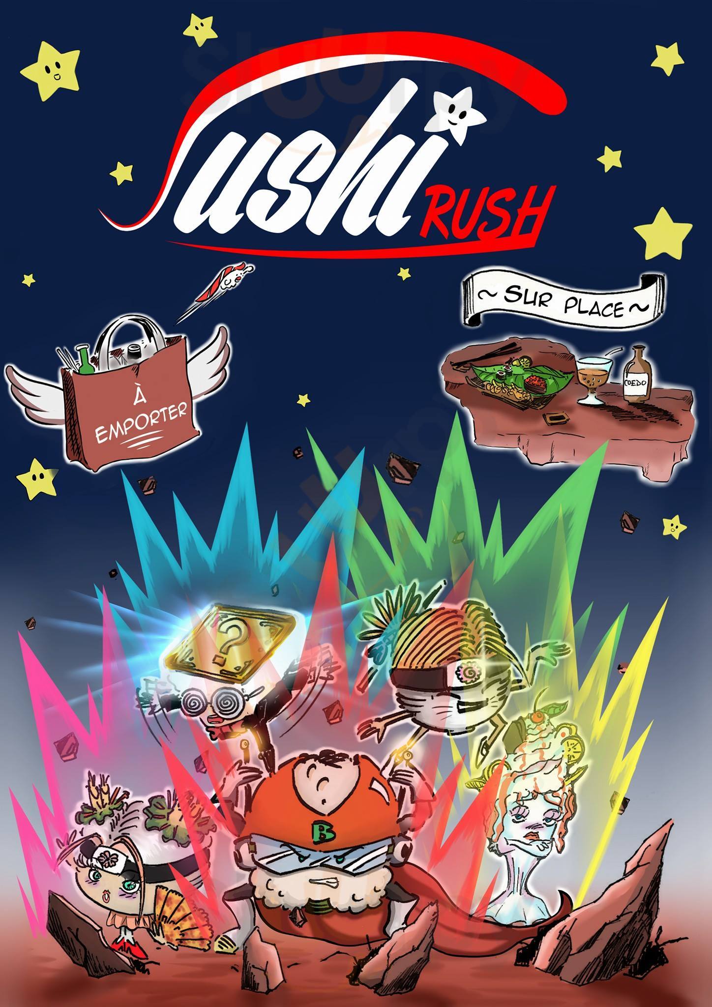 Sushi Rush Angoulême Angoulême Menu - 1
