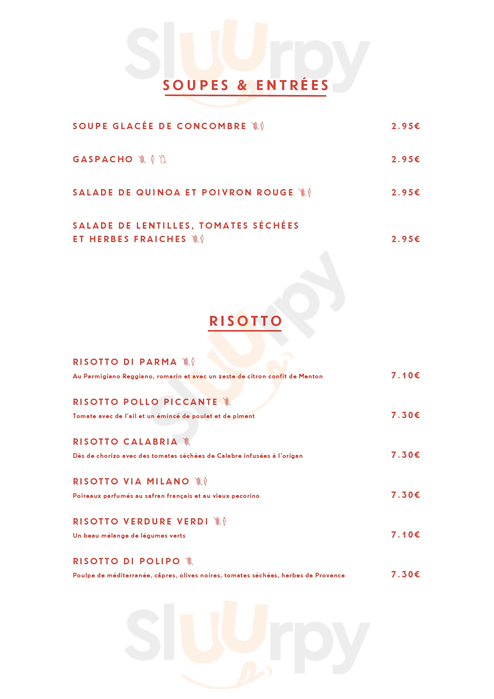 Vivotto Caffe Montfavet Menu - 1