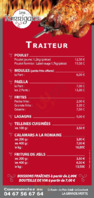Les Korrigans menu