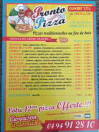 Pronto Pizza, Toulon