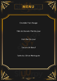 Plage Des Sports menu