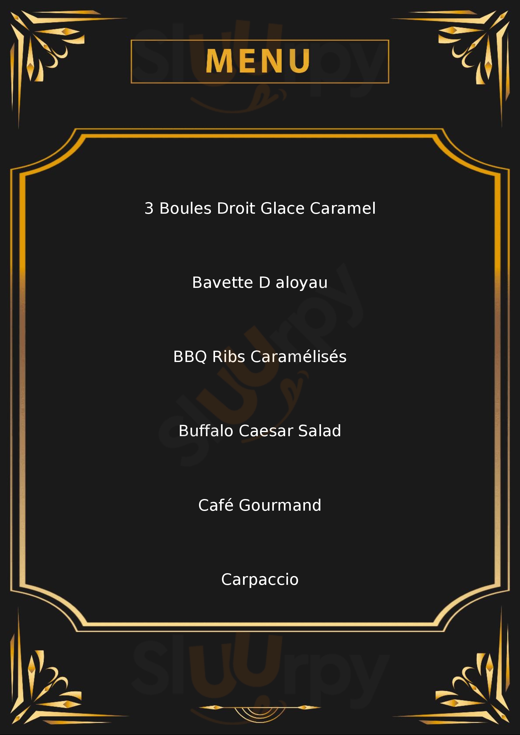 Buffalo Grill Valframbert Menu - 1