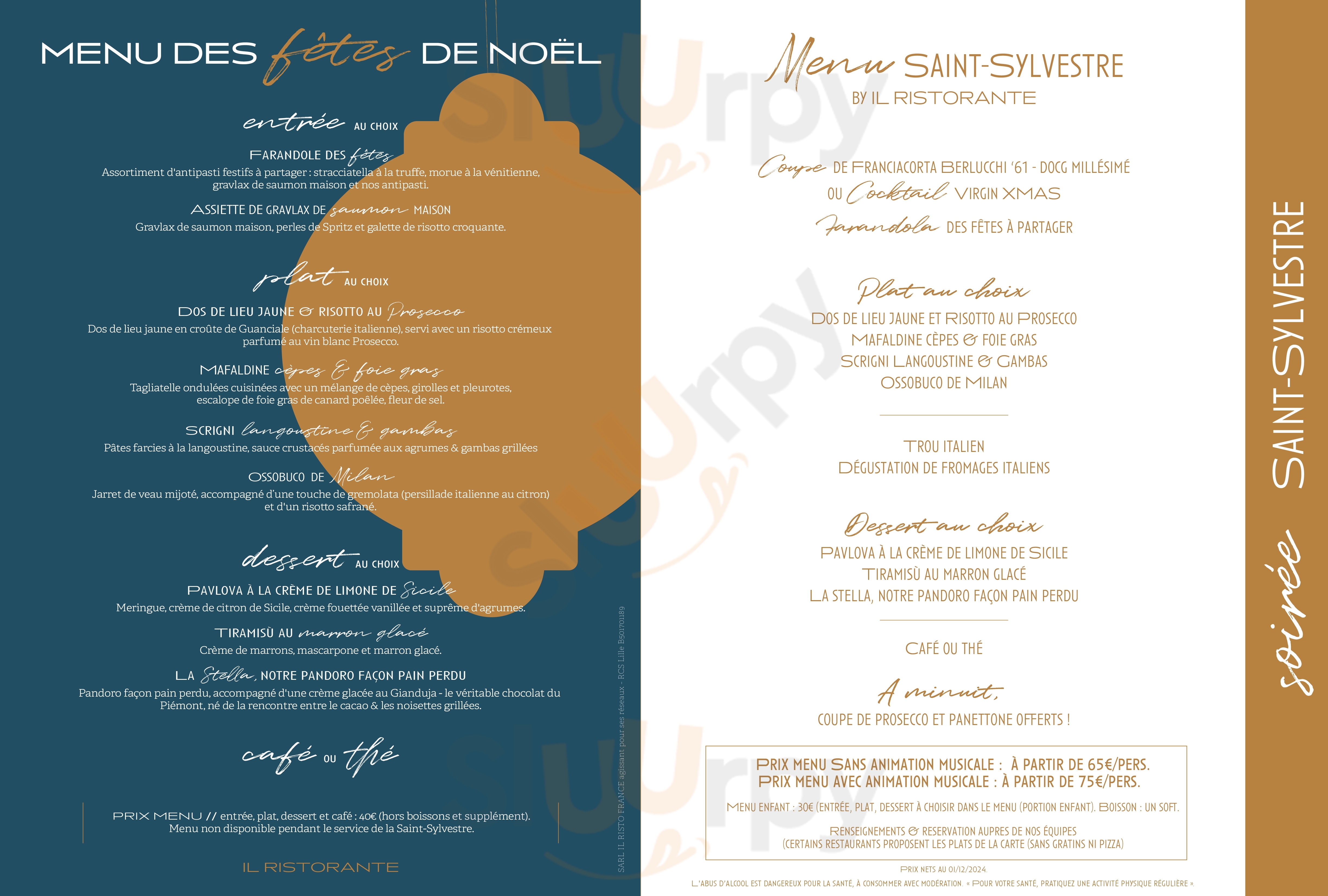 Main Menu - La Cantina
