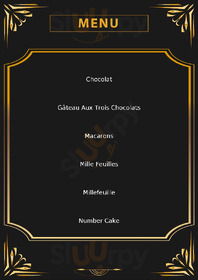 Pâtisserie Alexandre Herodet menu