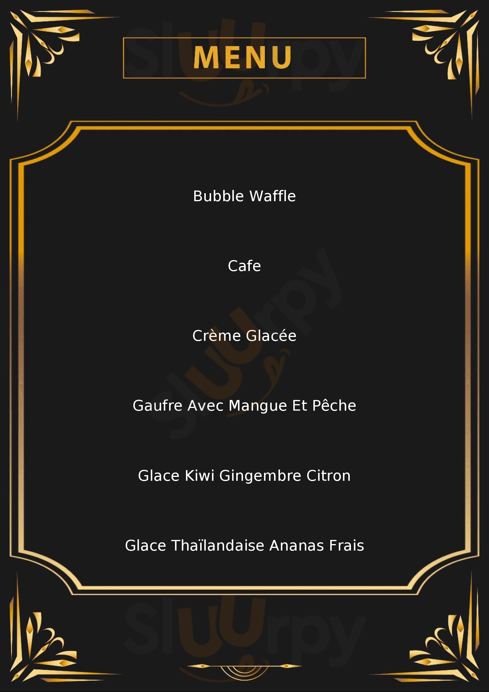 Thaicecream Saintes-Maries de la Mer Menu - 1