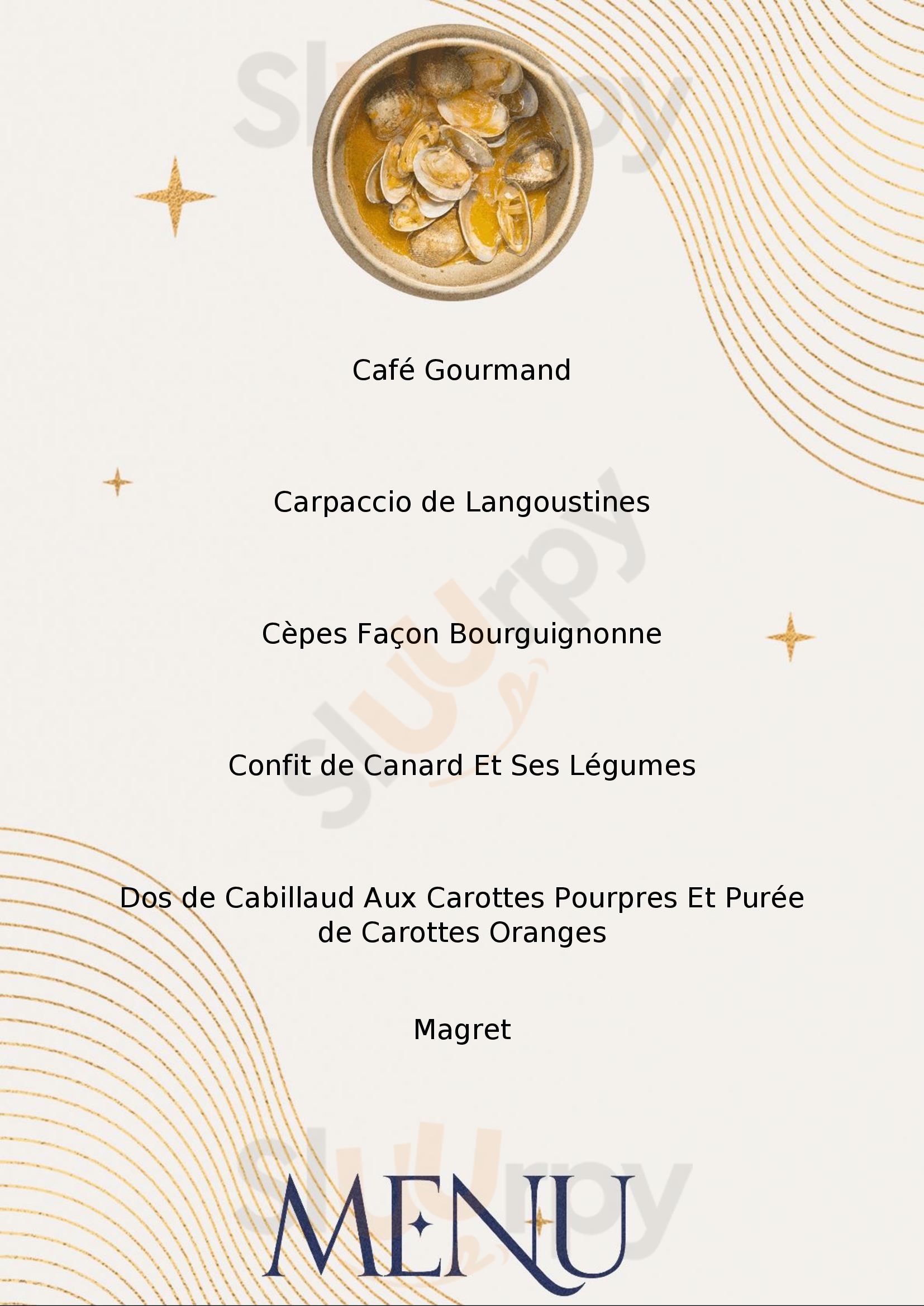 La Part Des Anges Castres Menu - 1