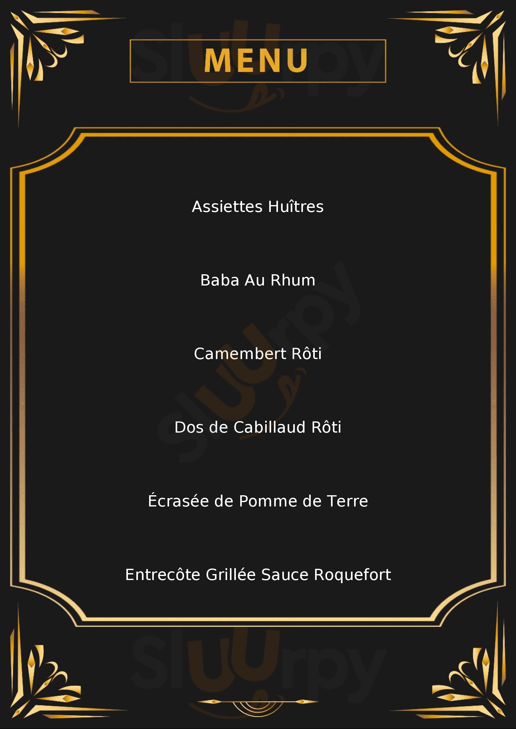 L'hemisphere Martigues Menu - 1