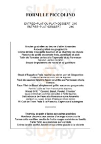 Le Piccolino, Palavas-Les-Flots: Voir Les Menu, Les Critiques Et Vérifier  Les Prix