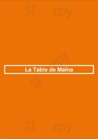 La Table De Maïna, Montrouge