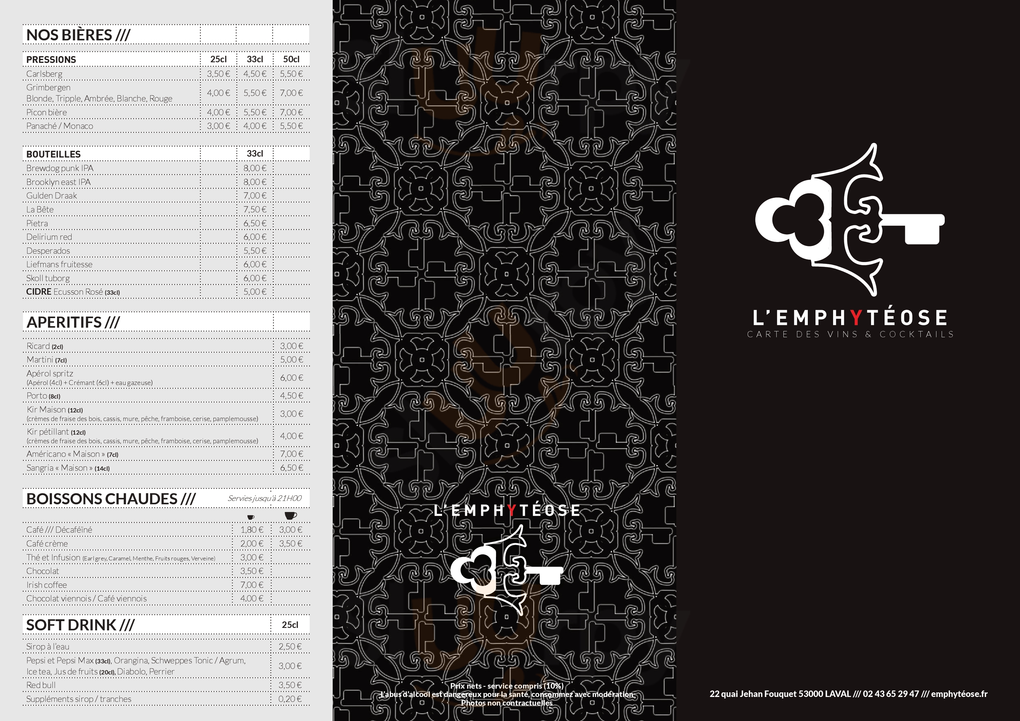 Main Menu - L'emphytéose