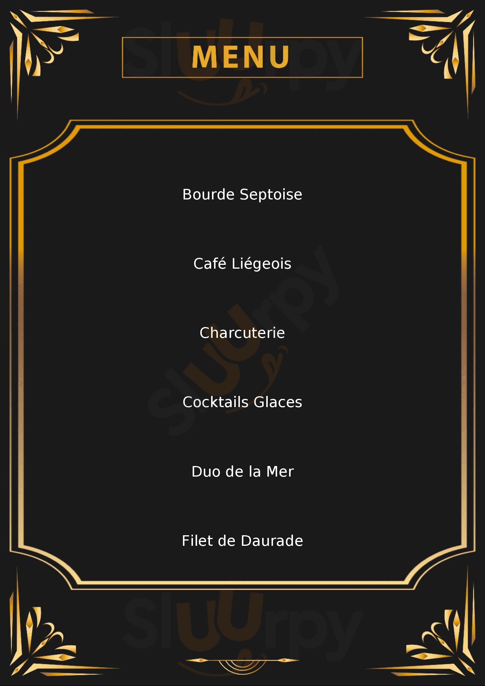 La Bouvine Saintes-Maries de la Mer Menu - 1