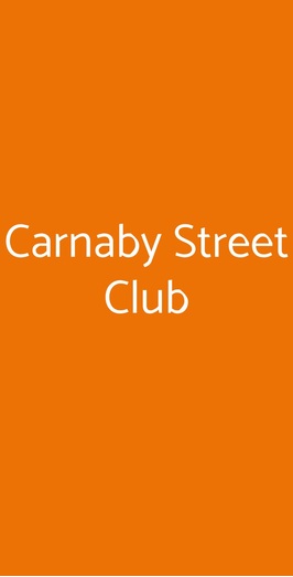 Carnaby Street Club