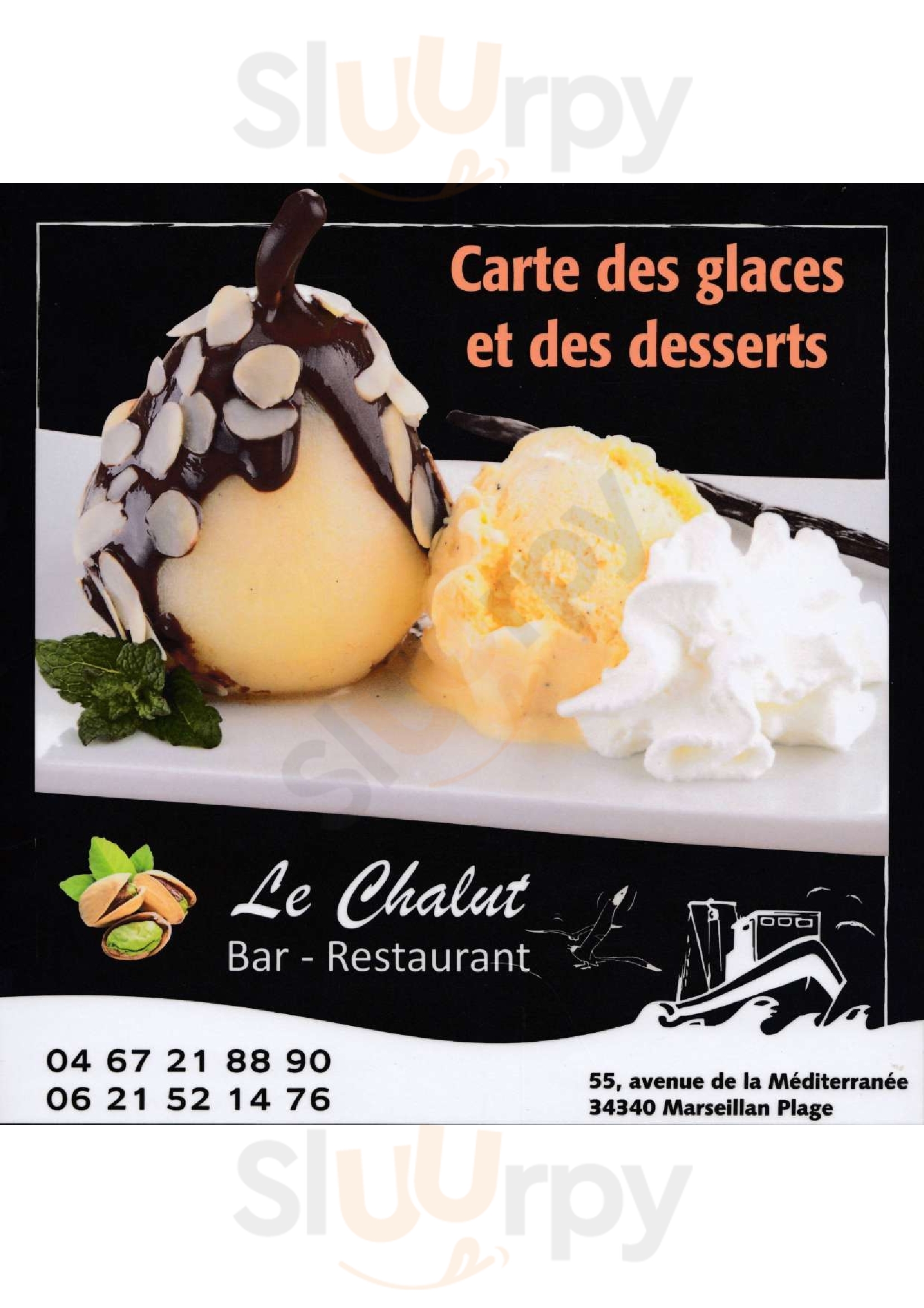 Le Chalut Marseillan Plage Menu - 1