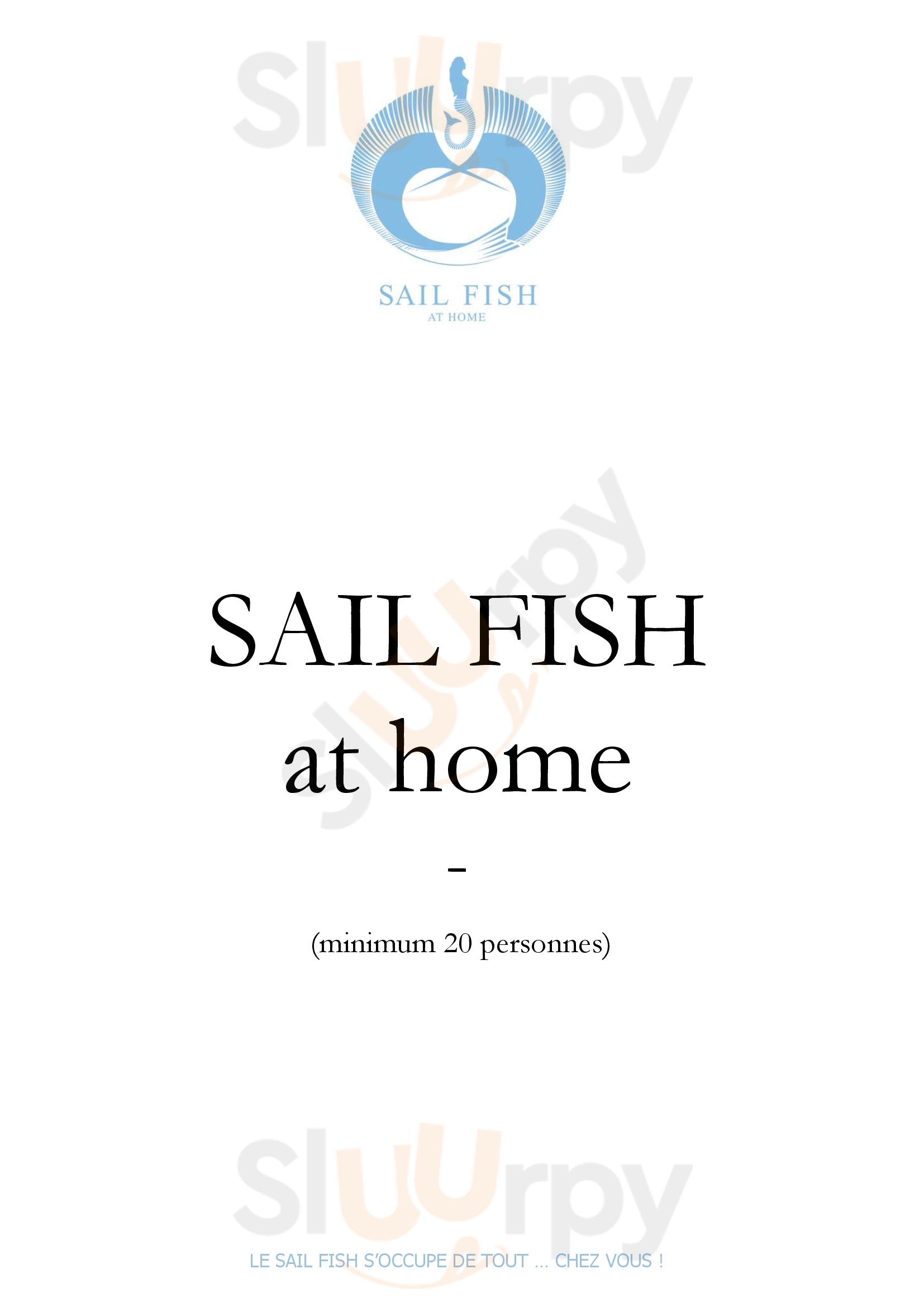 Sail Fish Cap Ferret Cap-Ferret Menu - 1