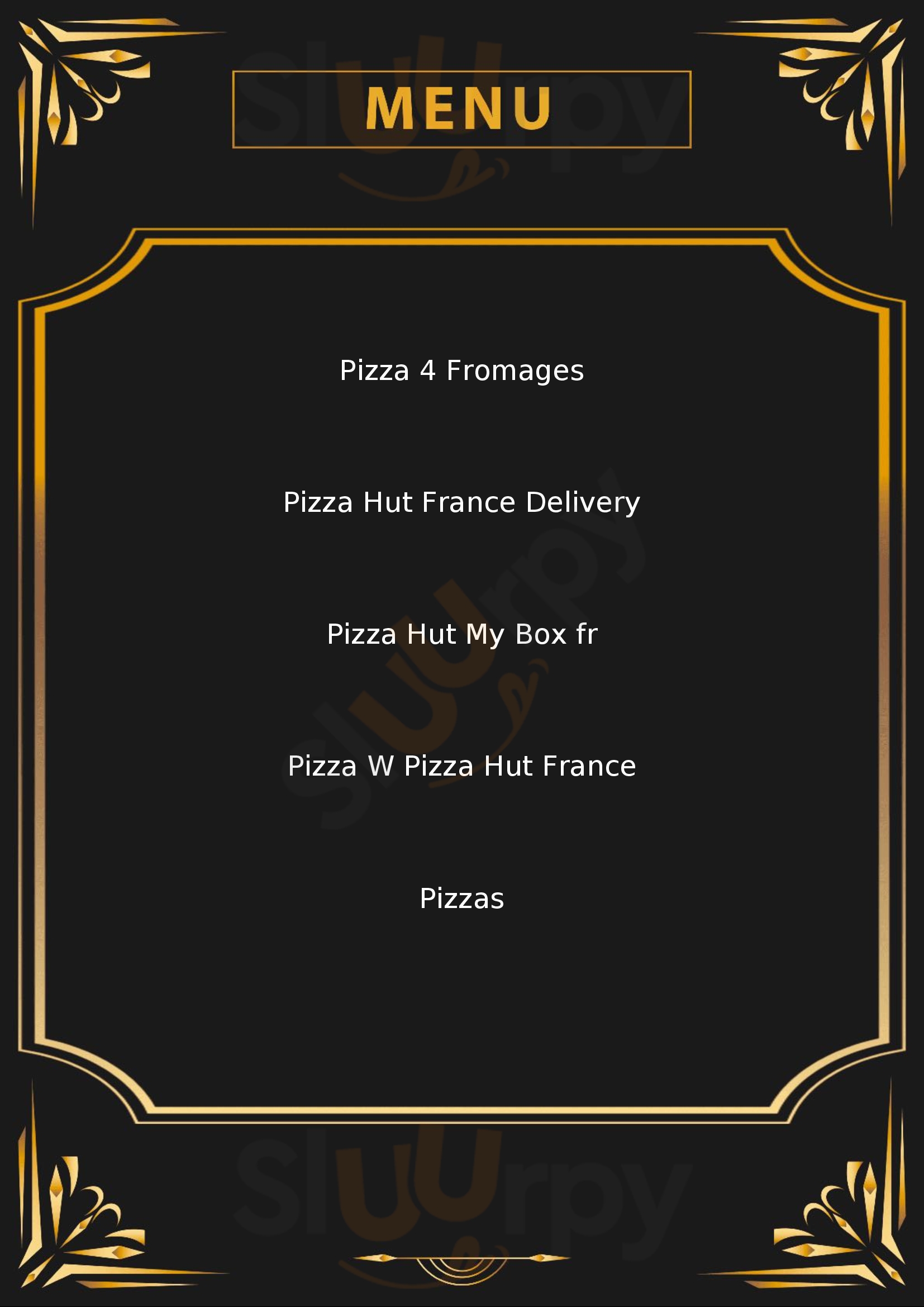 Pizza Hut Rueil-Malmaison Menu - 1