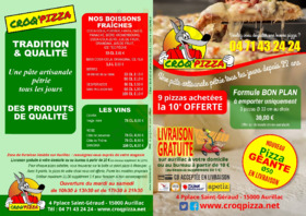 Croq'pizzas, Aurillac