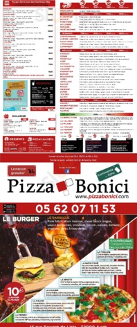 Pizza Bonici Auch, Ville d'Auch