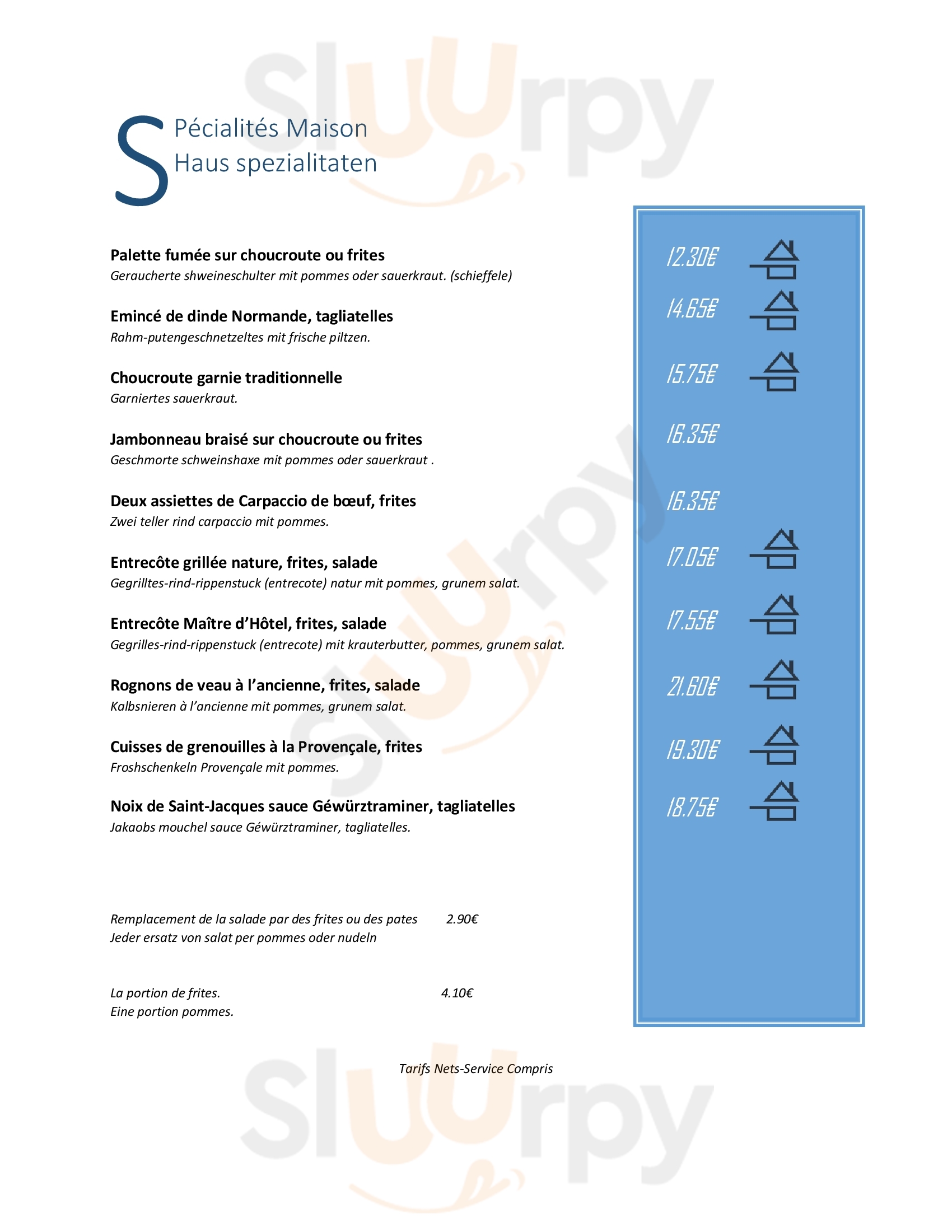 La Ville De Reims   Sélestat Menu - 1