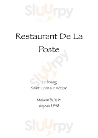 Restaurant De La Poste, Saint-Leon-sur-Vezere