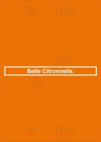 Belle Citronnelle., Alfortville