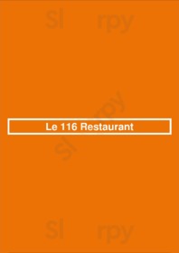 Le 116 Restaurant, Saint-Ouen-l'Aumone