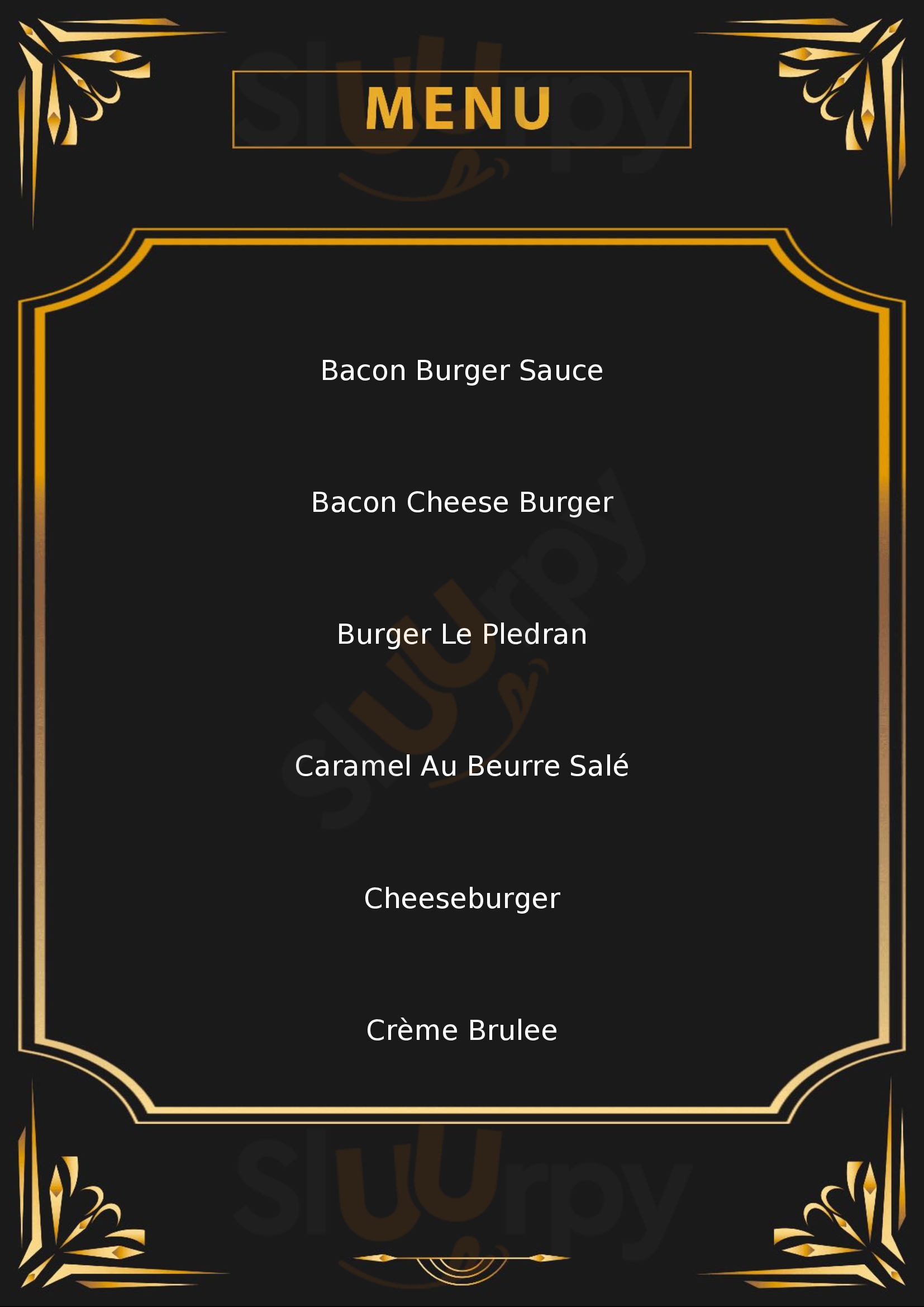 Le Pledran Dol-de-Bretagne Menu - 1