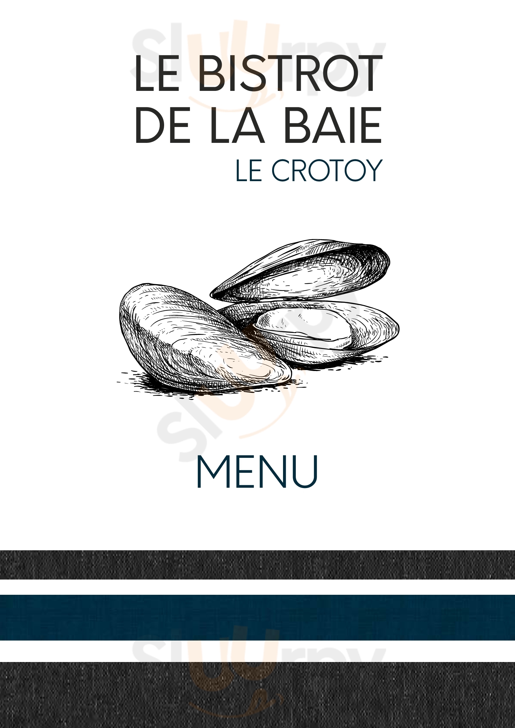 Le Bistrot De La Baie Le Crotoy Menu - 1