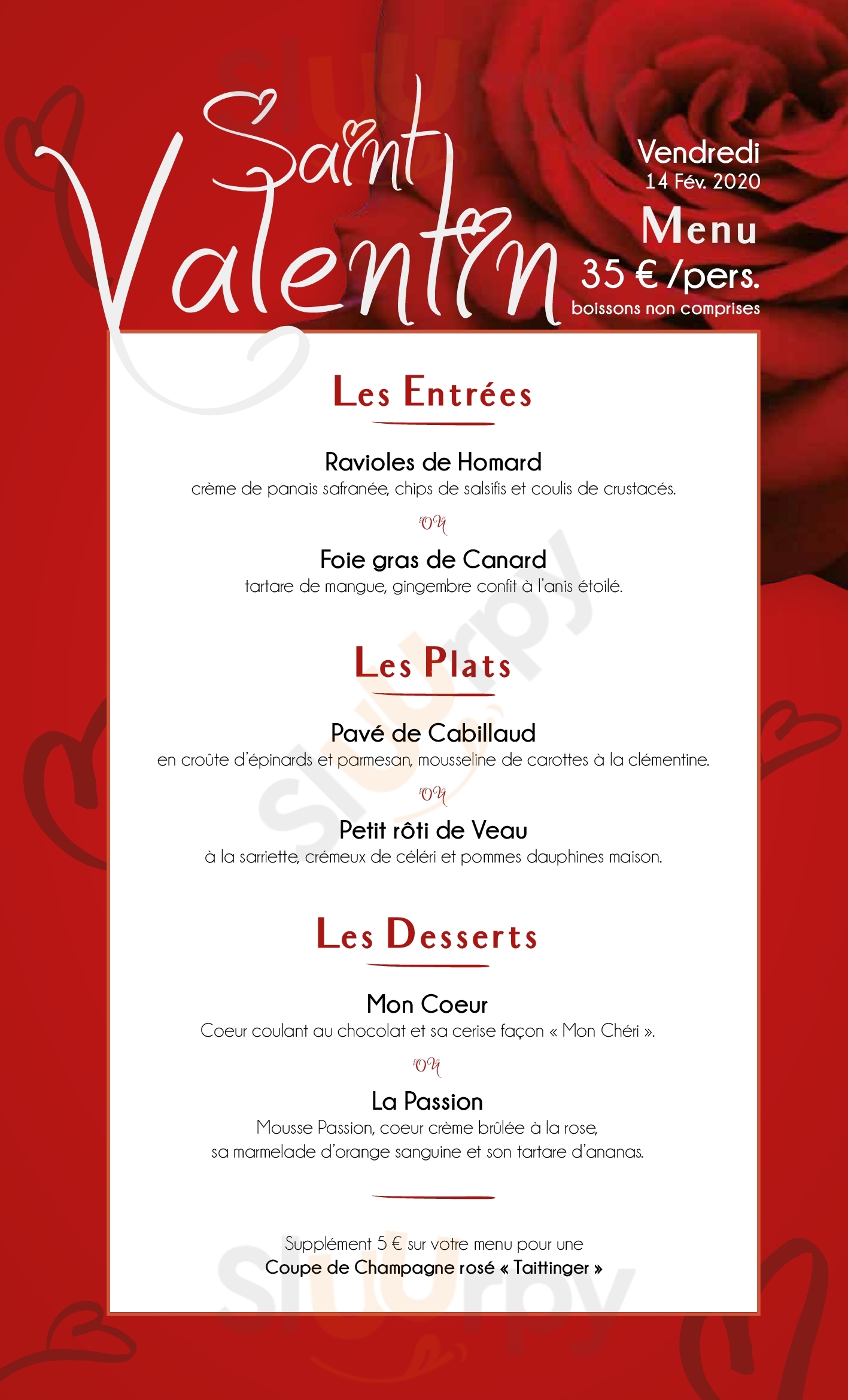 L'Ô à La Bouche Vertou Menu - 1