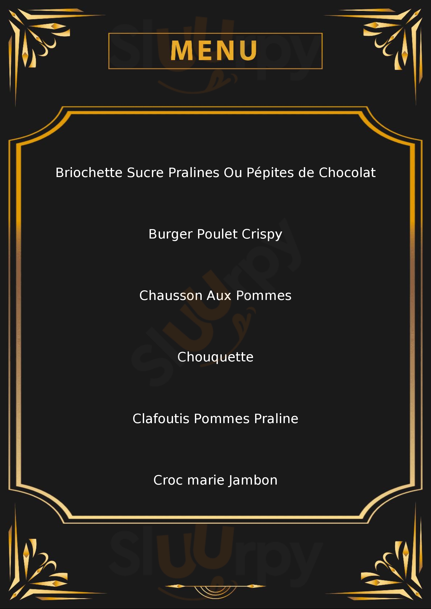 Boulangerie Marie Blachère Portes-lès-Valence Menu - 1