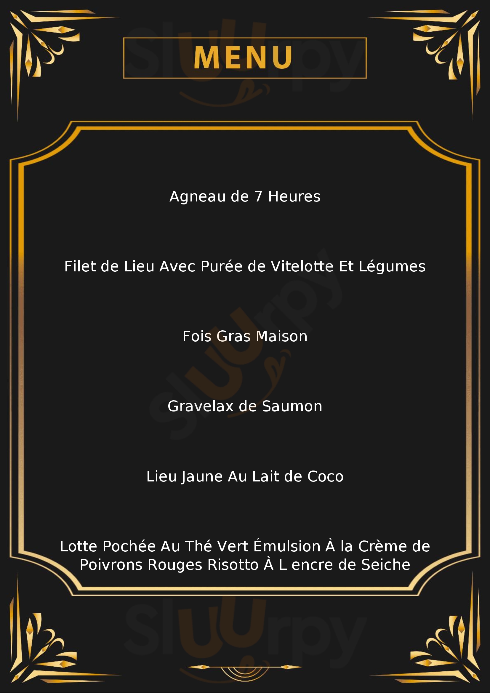 L'idee Beaugency Menu - 1