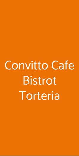 Convitto Cafè, Torino