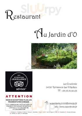 Restaurant Au Jardin D'o, Terrasson-Lavilledieu