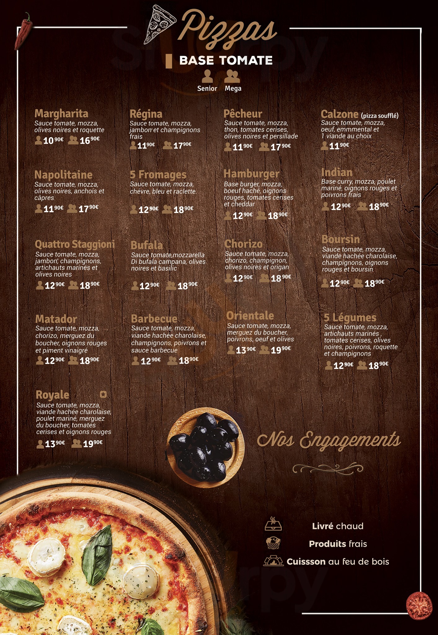 Woodiz Pierrelaye Menu - 1