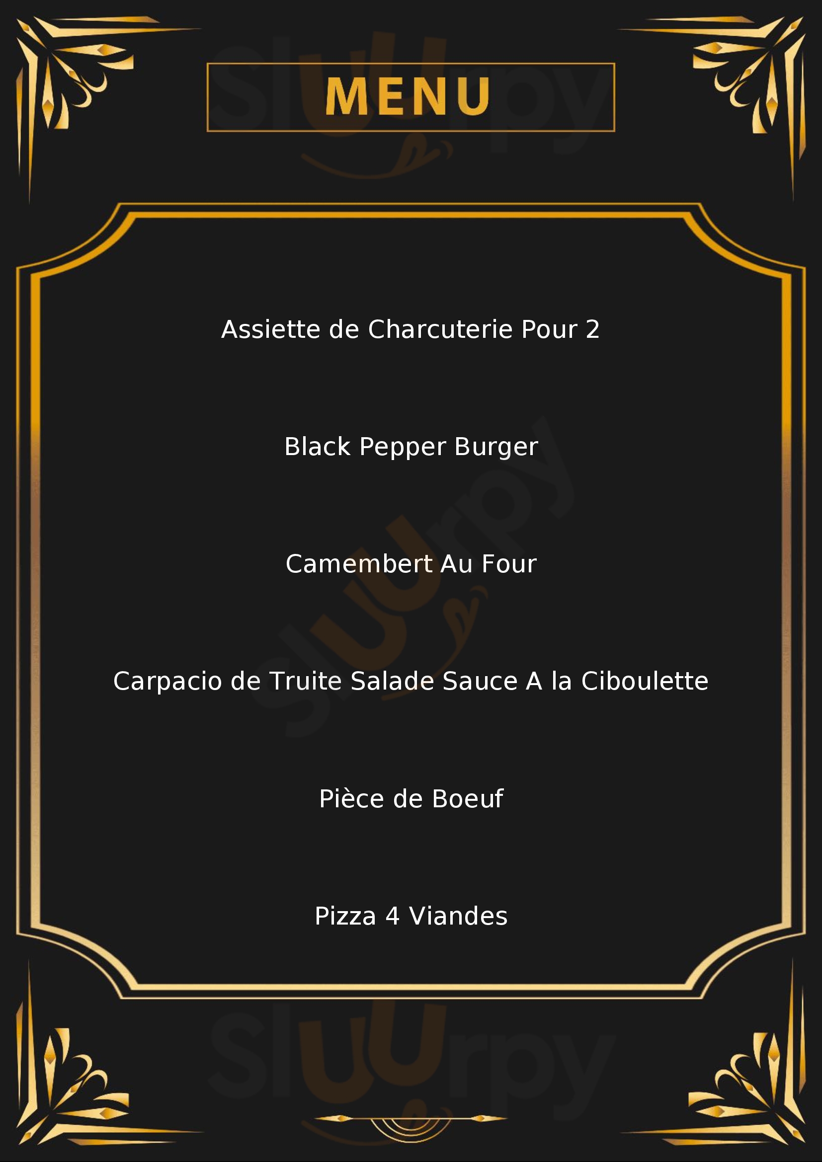 La Cantine Argelès-Gazost Menu - 1