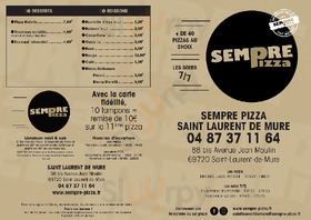 Sempre Pizza Genas, Genas