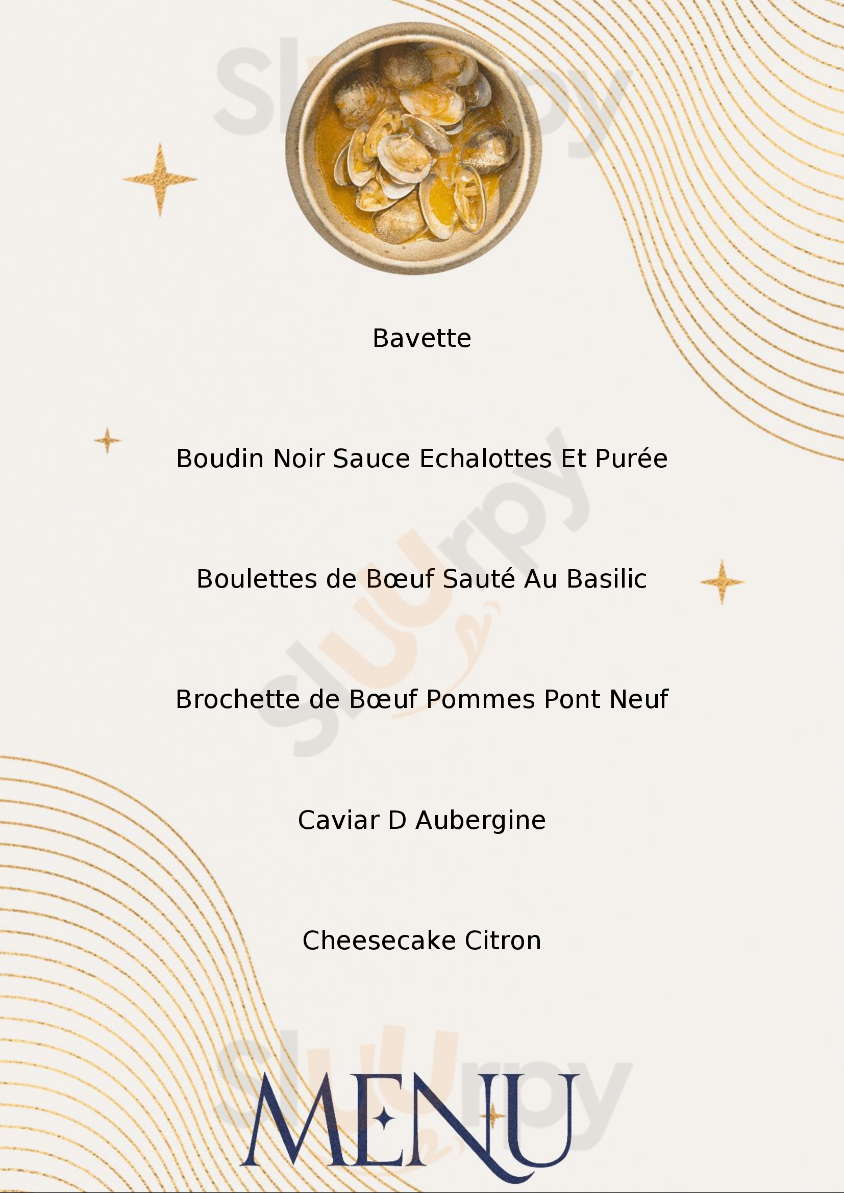 Le Velobre Breuil-le-Vert Menu - 1