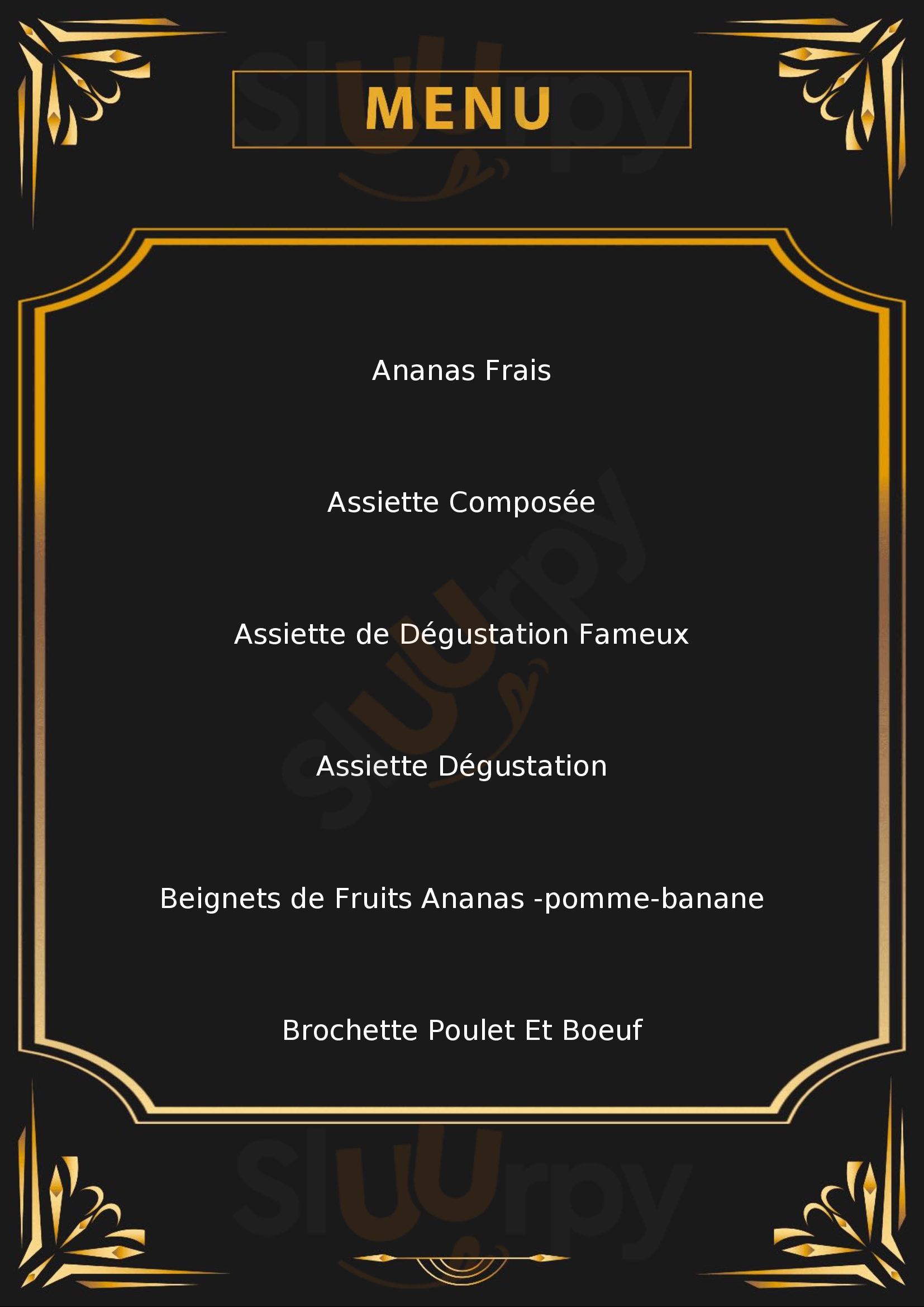 Indochine Saint-Alban Menu - 1