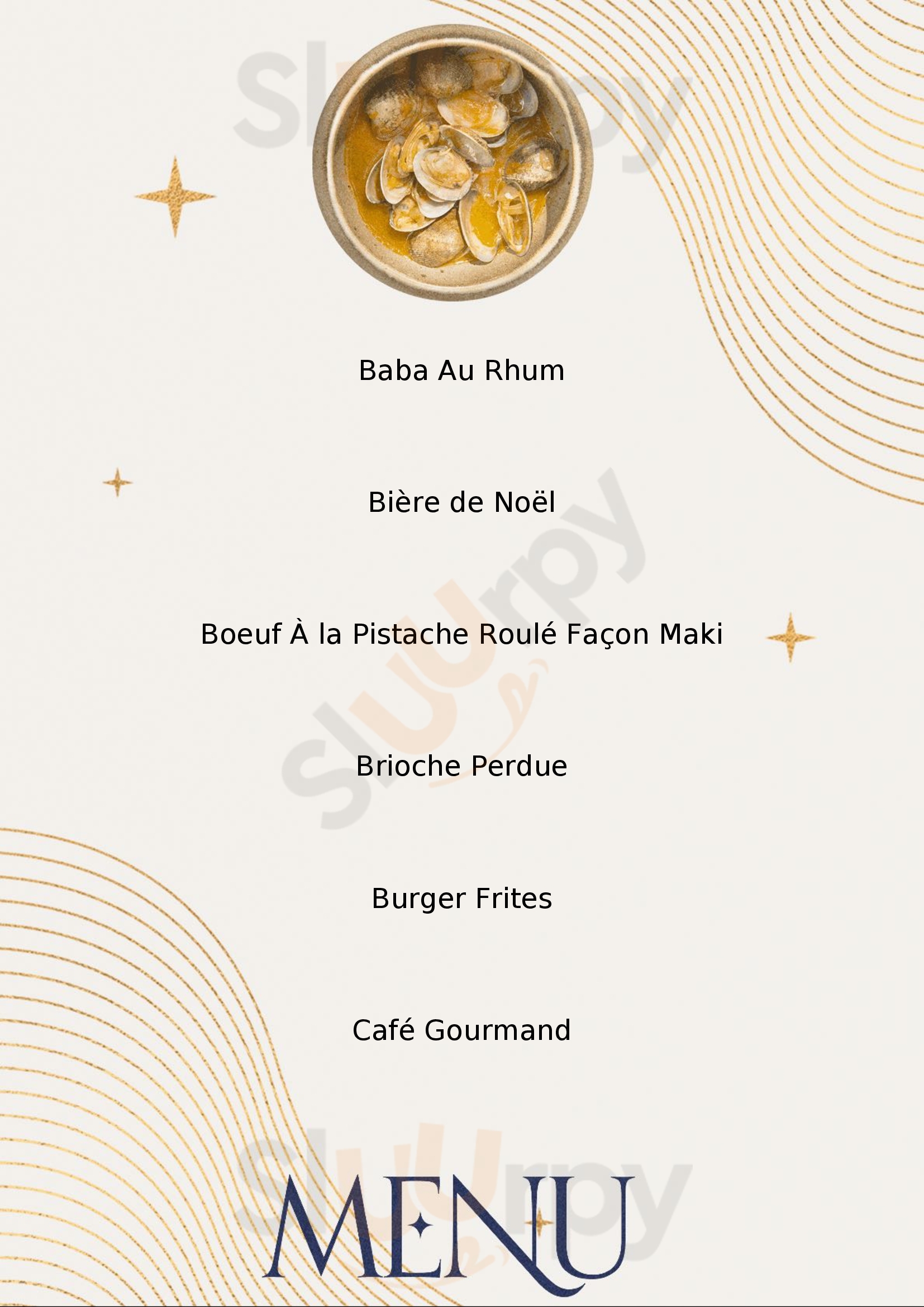 Paradoxe Café Vauréal Menu - 1