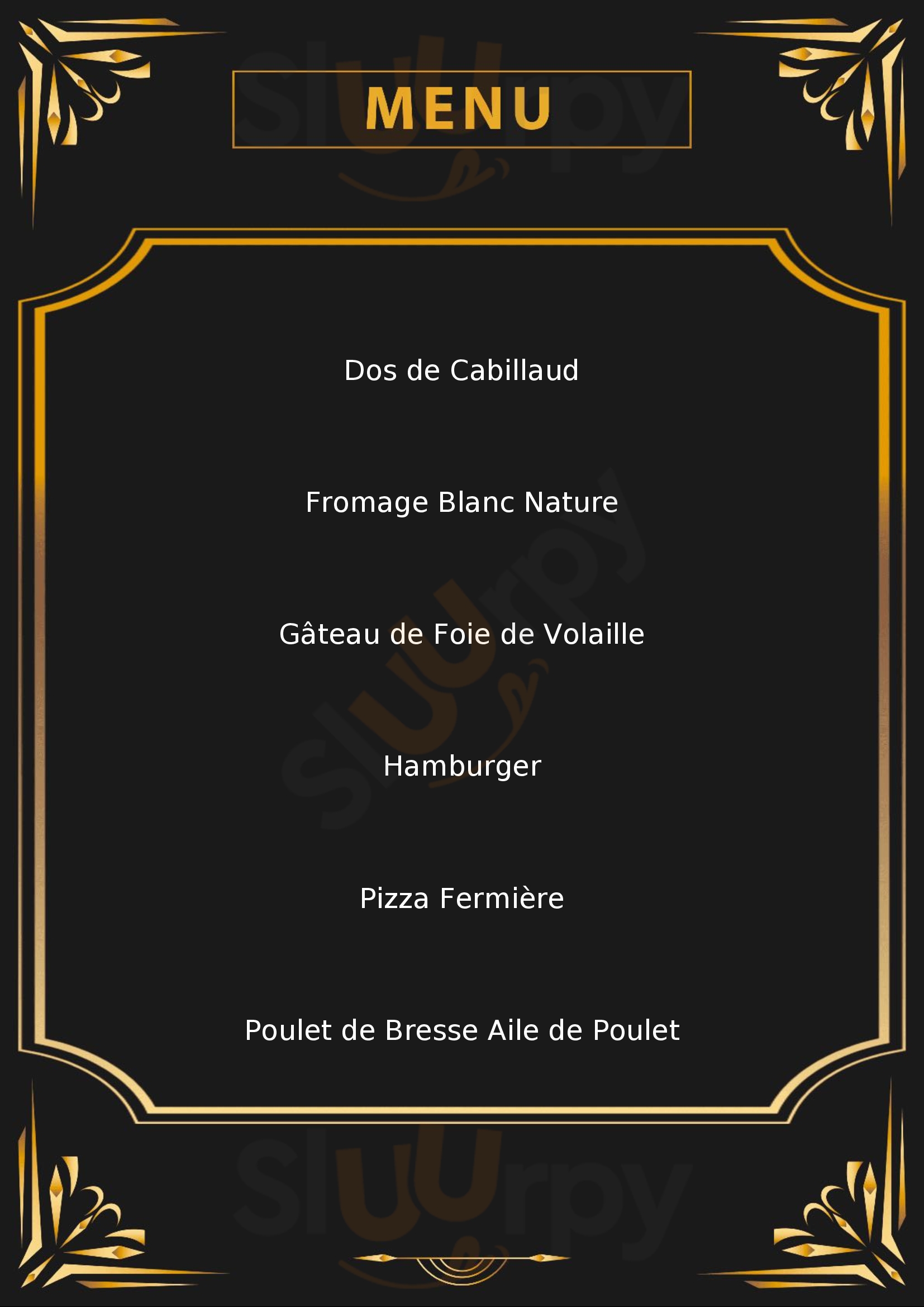 Le Loup Garou Montrevel-en-Bresse Menu - 1