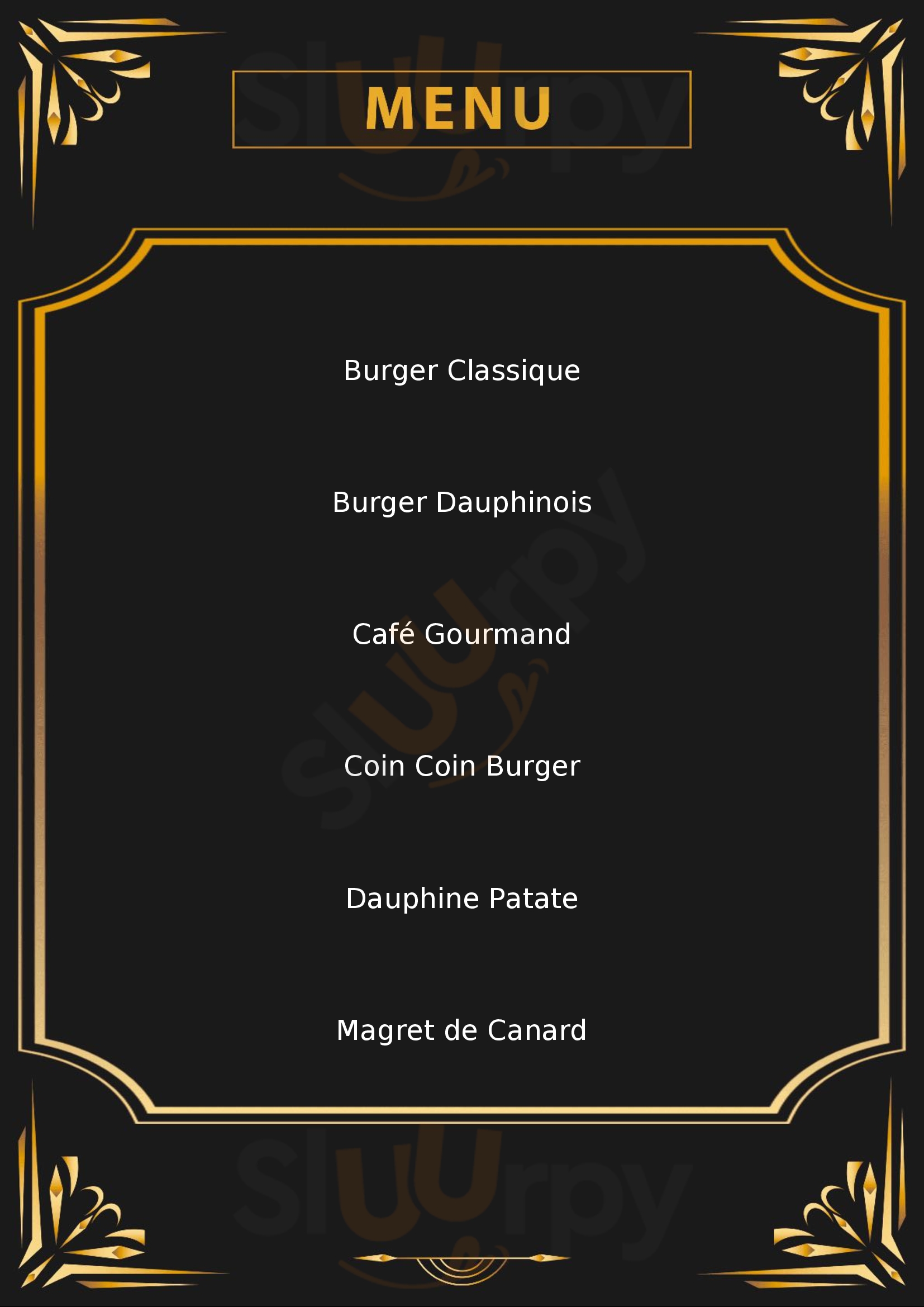 Le Sylv'er Étoile-sur-Rhône Menu - 1