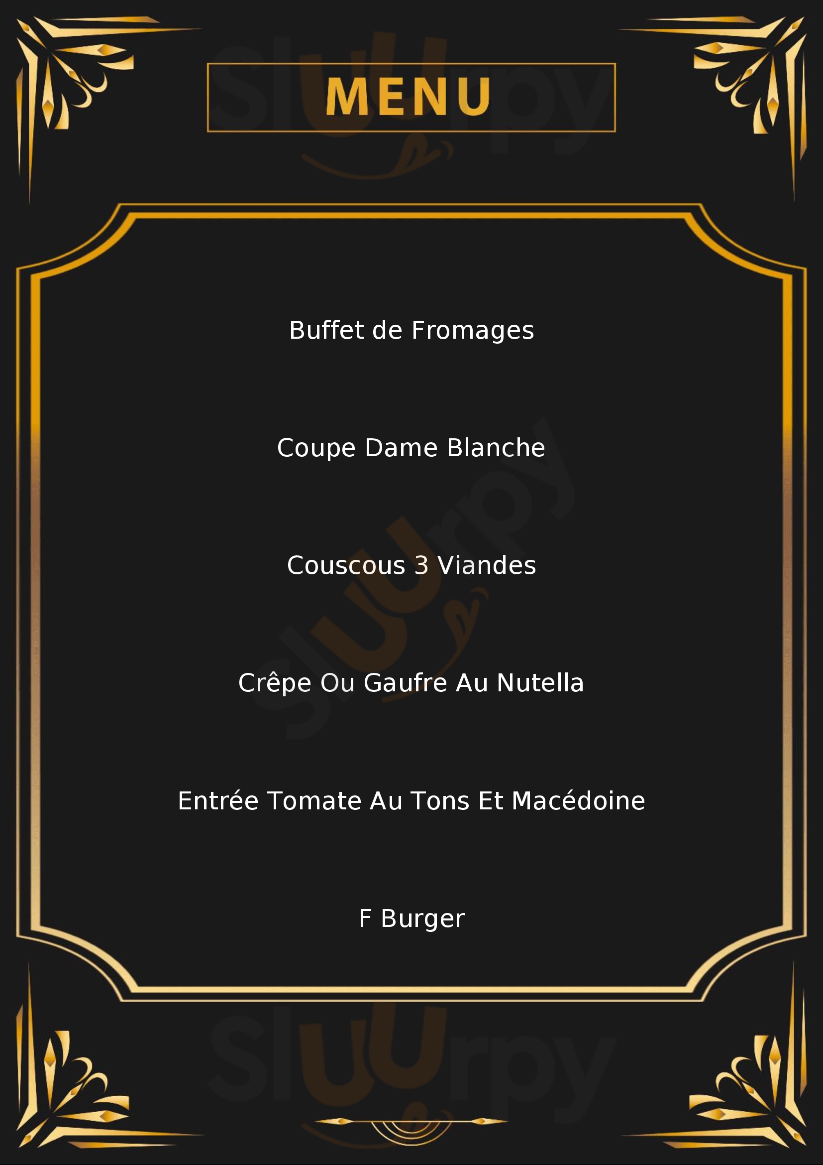 Flunch Englos Menu - 1