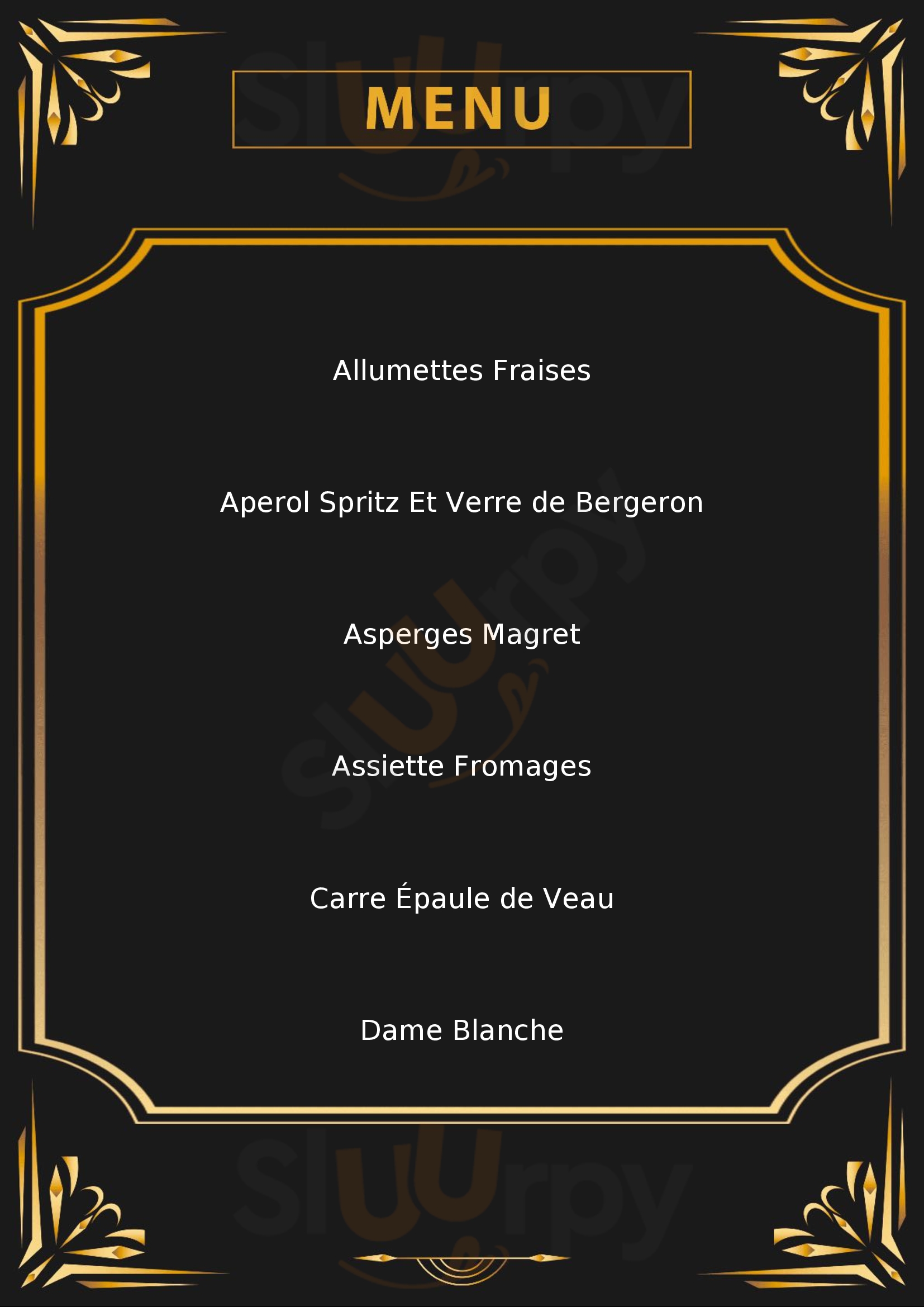 La Parfumerie Viviers-du-Lac Menu - 1