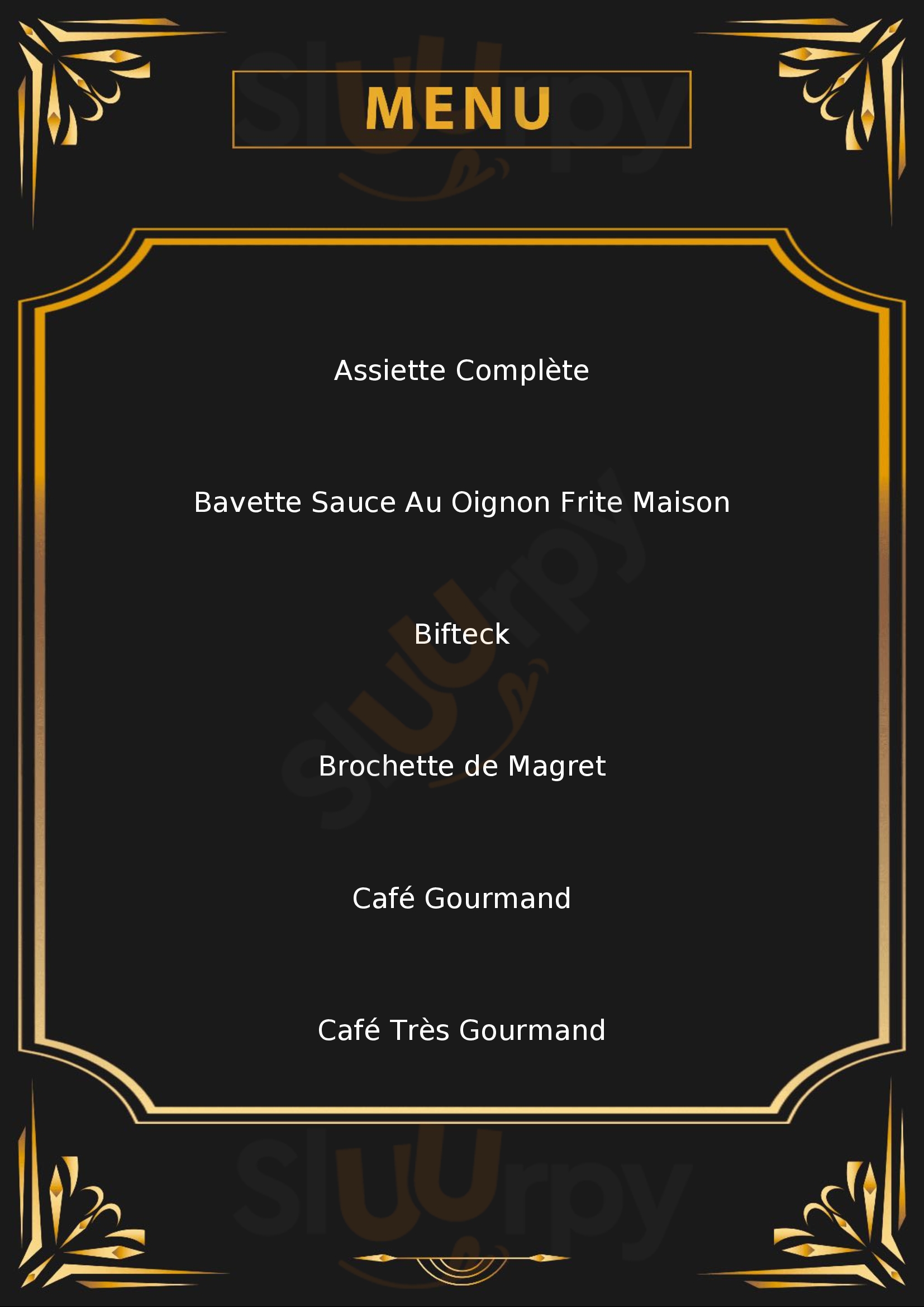 Brasserie Des Cordeliers Nogaro Menu - 1